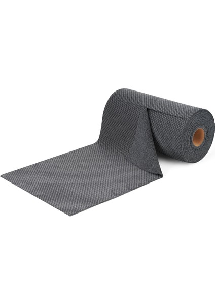 Çok Amaçlı Rulo Mikrofiber Temizlik Bezi 30x30 cm 24 Yapraklı Desenli Gri fiyatları