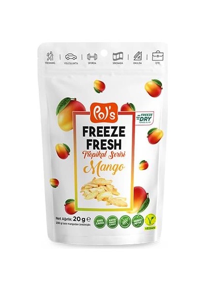 Bfs Pol’s Freeze Fresh Mango 20 G