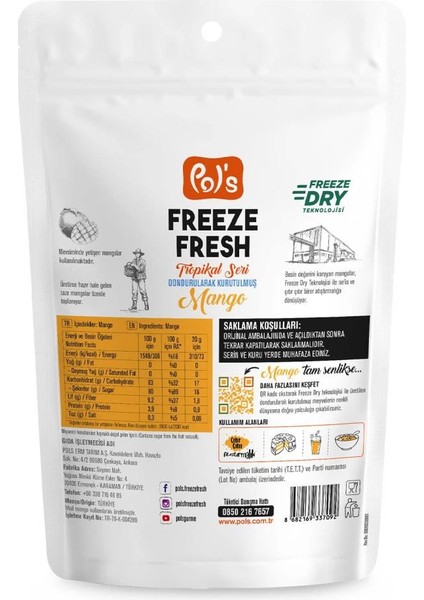 Bfs Pol’s Freeze Fresh Mango 20 G fiyatları