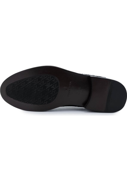 Erkek Deri Siyah Klasik Ayakkabı 1068 1302 Erk Ayk Y25 Sıyah Orgu fırsatları