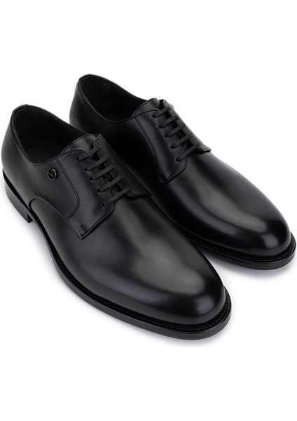 Erkek Deri Siyah Klasik Ayakkabı 1040 92V41407 Erk Ayk Y25 Black fiyatları