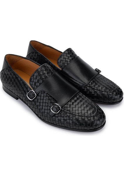 Erkek Deri Siyah Klasik Ayakkabı 1016 4747 Erk Ayk Y25 Sıyah Dr/orgu fiyatları