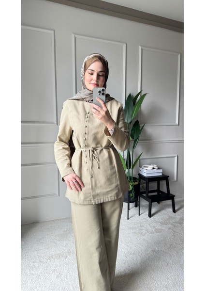 Holly Premium Keten Ikili Takım modelleri