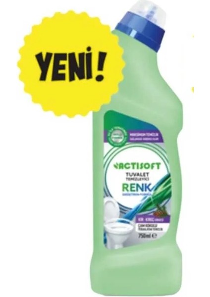 Çam Kokulu Renk Değiştiren Tuvalet Temizleyici 750 ml x 3 Adet