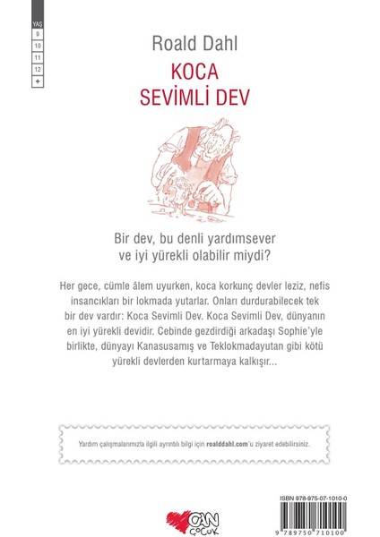 Koca Sevimli Dev - Roald Dahl fiyatları