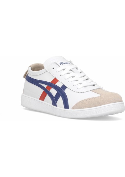 E-3172 Erkek Casual Klasik Sneaker Beyaz - Mavi fiyatları