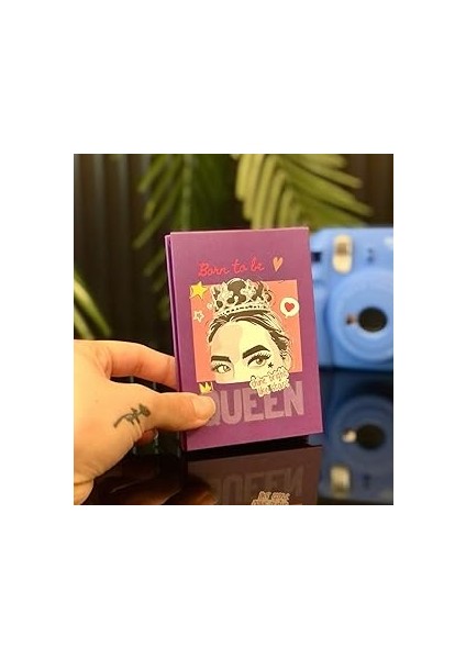 Giftmoda Pink Queen Tasarımlı Mini Albüm