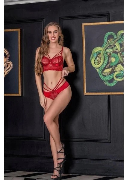 Gallipoli 31632 Transparan Bralet ve String Takım fiyatları