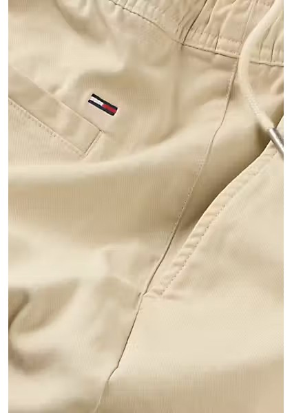 Erkek Slim Fit Austin Esnek Jogger Pantolon - Bej modelleri