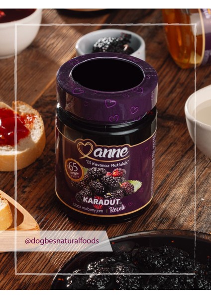 Karadut Reçeli 400 gr (Pancar Şekeri İle Üretilmiştir - Glikoz, Koruyucu İçermez) fiyatları