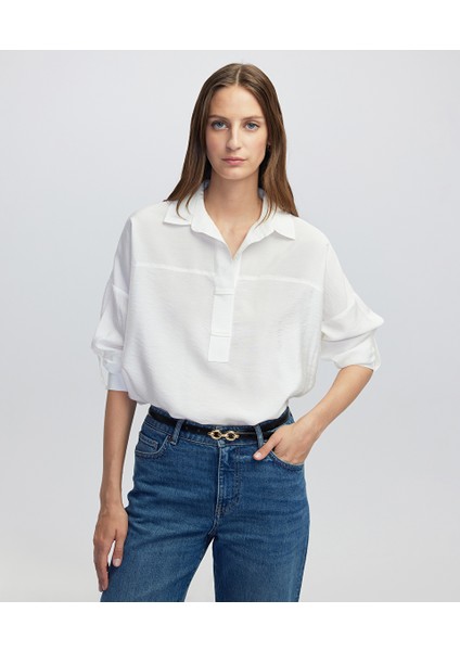 Gömlek Yaka Bluz IW6250006060018