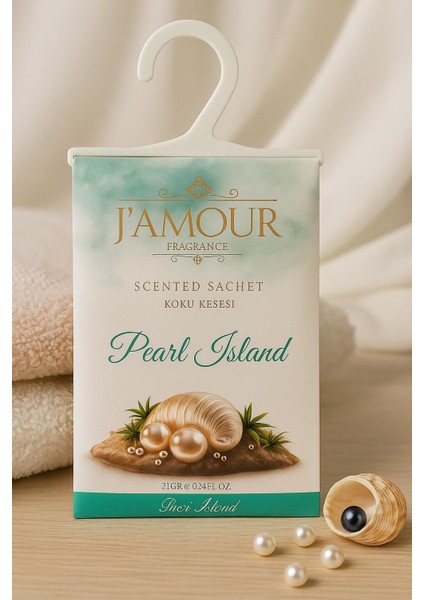 Pearly Island (Inci Adası) Askılı Dolap ve Çekmece Kokusu 3'lü Paket fiyatları
