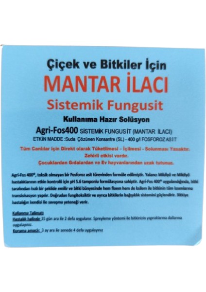 500 ml Çiçek Bitkiler Için Fungust Mantar Ilacı (Çakmak Hediyeli) fiyatları