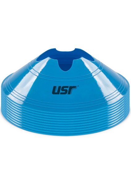 AC10M 10 lu Küçük Boy Antrenman Çanağı Seti Mavi modelleri