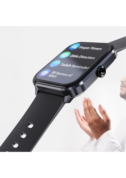 LW-218 Akıllı Saat Tft Ekranlı Ios ve Android Uyumlu Siyah indirimleri
