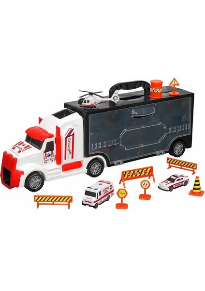 Bfs ERN-877 Heroes Toys Çantalı Ambulans Taşıyıcı Tır Seti - Eren Oyuncak fiyatları