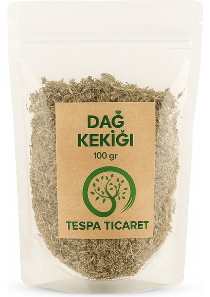 Doğal Dağ Kekiği | %100 El ile Toplanmış - Yoğun Aromalı - 100g Paket