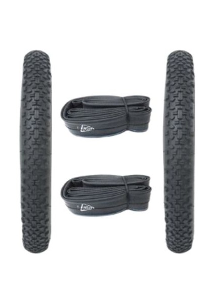 Bisiklet 16 Iç Dış Lastik Seti Ön Arka Takım- (Dış 16X1,95 - Iç 16X1.75-2.125)