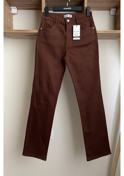 Büyük Beden Full Likralı Boru Paça Jean fırsatları