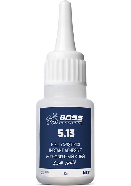 5.13 Genel Amaçlı Hızlı Yapıştırıcı (Nsf Onaylı Özel Formül) (50GR.)