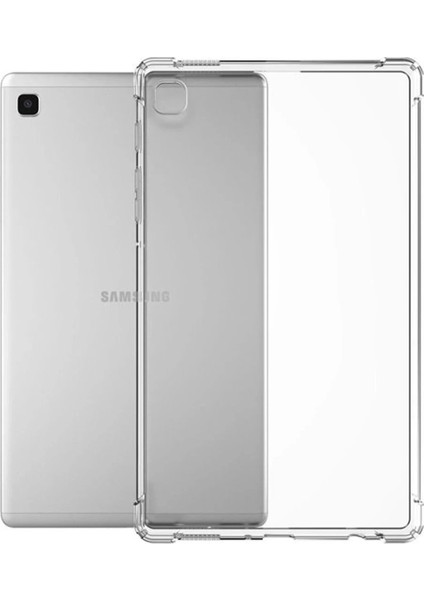 Samsung Galaxy T220 Tab A7 Lite 8.7 Kılıf Anti Şeffaf Tablet Silikon - Şeffaf - CPT108921-9380