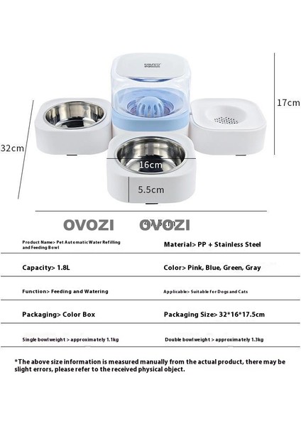 Ovozı Pet Otomatik Içme ve Besleme Cihazı (Yurt Dışından) fiyatları