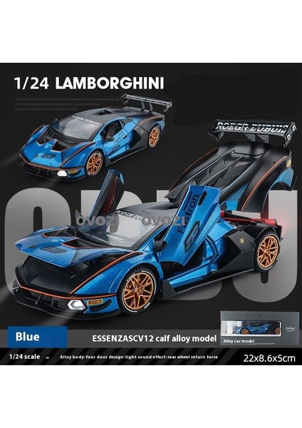 Ovozı Lamborghini Alaşımlı Araba Modelleri Koleksiyon Hediyeleri (Yurt Dışından)