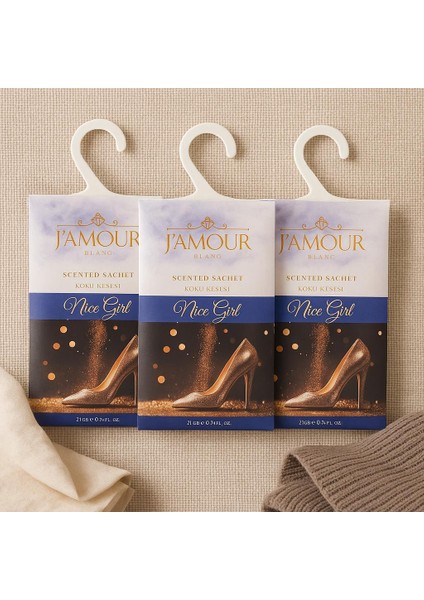 Nice Girl Dolap ve Çekmece Kokusu 3' Lü Paket