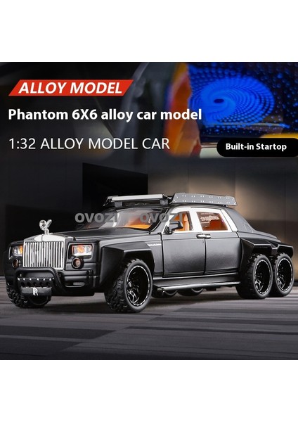 Ovozı Rolls Royce Alaşımlı Araba Modeli Koleksiyonluk Süs Hediyesi (Yurt Dışından)