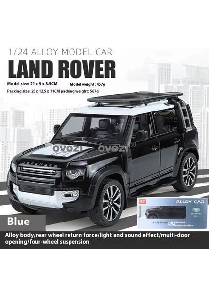 Ovozı Land Rover Alaşımlı Araba Modelleri Koleksiyon Hediyeleri (Yurt Dışından)