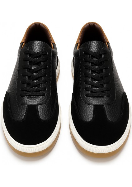 Erkek Siyah Mevsimlik Casual Deri Ayakkabı fiyatları