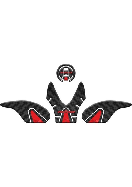 Rks R250 2022 - 2024 Uyumlu Tank Pad Set 002