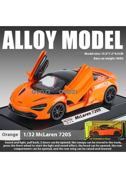 Ovozı Alaşımlı Spor Araba Yarış Arabası Modeli Koleksiyon Süsleri Hediyeler (Yurt Dışından)