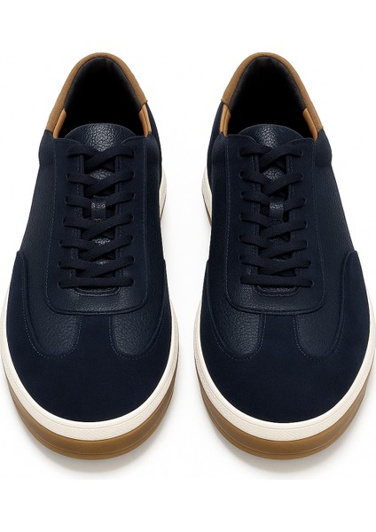 Erkek Lacivert Mevsimlik Casual Deri Ayakkabı fiyatları