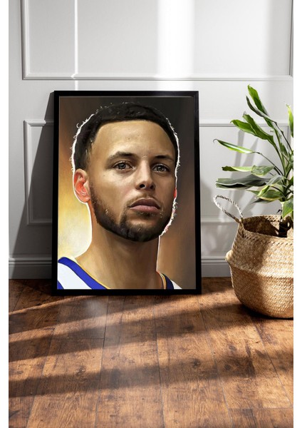 Stephen Curry Çerçeveli Tablo - Basketbol Nba Posteri Tablo fiyatları