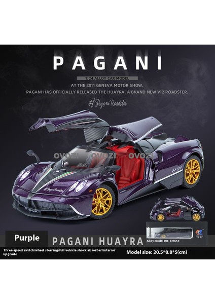 Ovozı Pagani Araba Modeli Koleksiyon Süsü Hediyesi (Yurt Dışından)