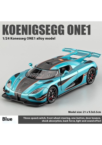 Ovozı Koenigsegg Alaşımlı Araba Modelleri Koleksiyon Hediyeleri (Yurt Dışından)