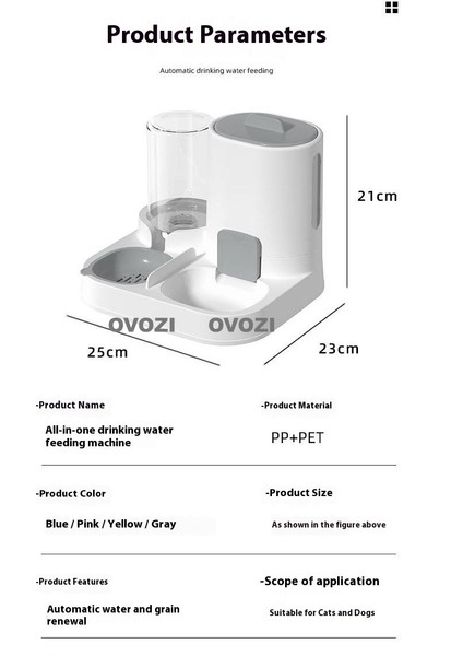 Ovozı Otomatik Evcil Hayvan Besleyici (Yurt Dışından) fiyatları