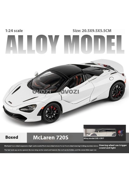 Ovozı Alaşımlı Spor Araba Yarış Arabası Modeli Koleksiyon Süsleri Hediyeler (Yurt Dışından)