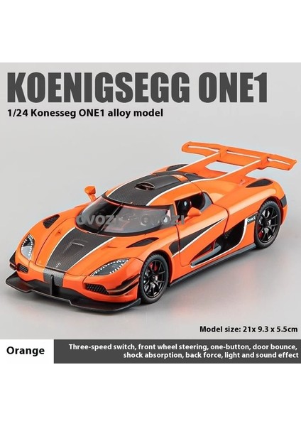 Ovozı Koenigsegg Alaşımlı Araba Modelleri Koleksiyon Hediyeleri (Yurt Dışından)