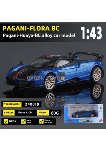 Ovozı Pagani Araba Modeli Koleksiyon Süsü Hediyesi (Yurt Dışından)