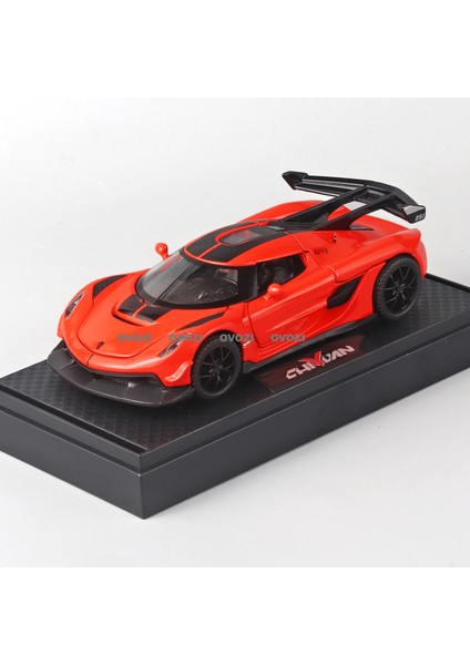 Ovozı Koenigsegg Alaşımlı Araba Modelleri Koleksiyon Hediyeleri (Yurt Dışından)