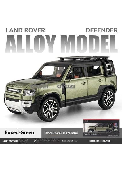 Ovozı Land Rover Alaşımlı Araba Modelleri Koleksiyon Hediyeleri (Yurt Dışından)