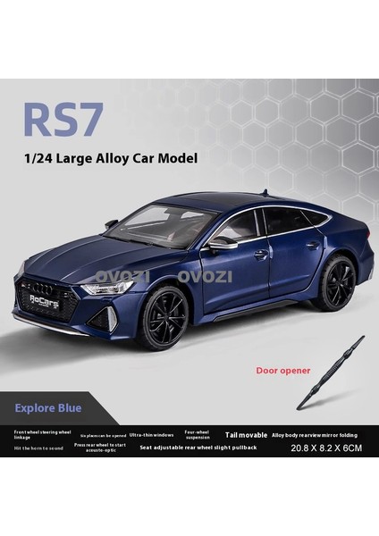 Ovozı Audi Alaşımlı Araba Modeli Koleksiyon Süsü Hediyesi (Yurt Dışından)