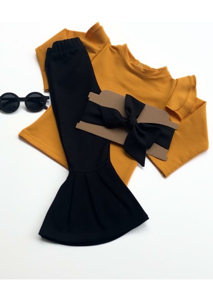 Kız Çocuk Violet Fırfırlı Uzun Kollu Ispanyol Alt Üst Eşofman Takım fiyatları