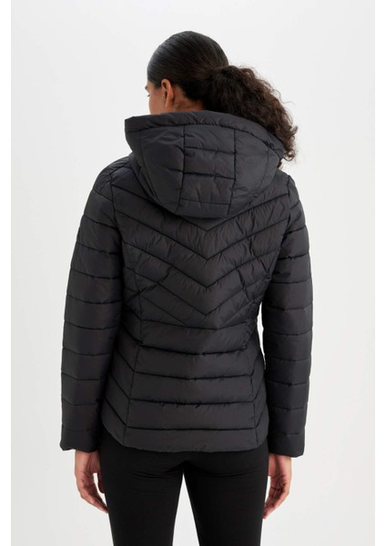 Fit Ultra Hafif Mont Su İtici Kapüşonlu Fermuarlı C4945AX24WN