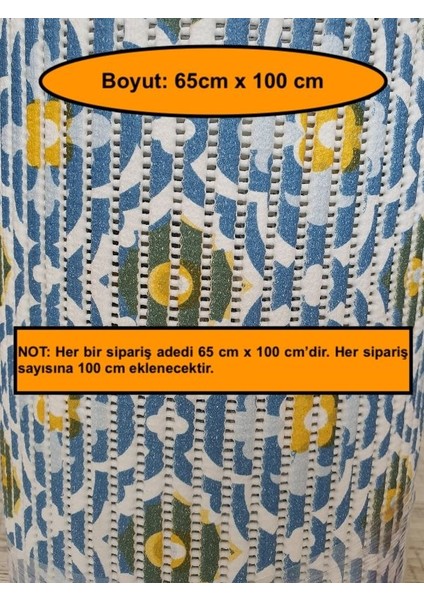 Islak Zemin Paspas, Pvc Kaymaz Yolluk, Banyo Wc Sentetik Yolluk 65X100 cm