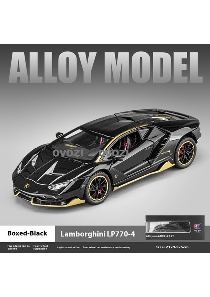 Ovozı Lamborghini Alaşımlı Araba Modeli Koleksiyon Süsü Hediye (Yurt Dışından)
