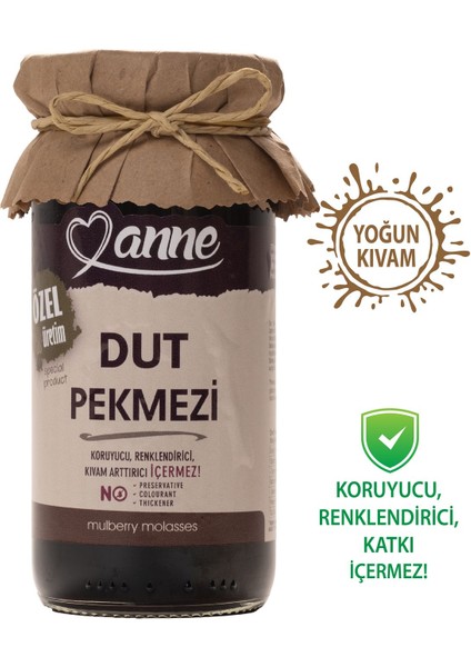 Dut Pekmezi 300 gr (Yoğun Kıvamlı, Koruyucu, Katkı İçermez)