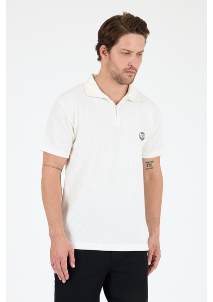 Erkek Kapris Polo Yaka Kısa Kollu T-Shirt – Rahat Kalıp, Nefes Alan Kumaş Erkek T-Shirt 7918 fiyatları